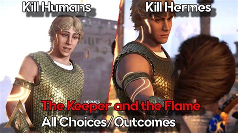 The Keeper and the Flame All Choices/Outcomes .